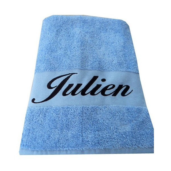 Drap de bain personnalisé 100X150