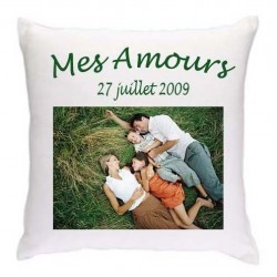 Coussin personnalisé