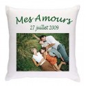 Coussin personnalisé