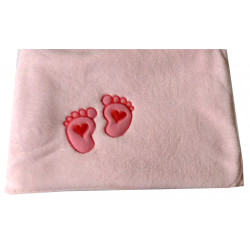 Couverture polaire personnalis&eacute;e