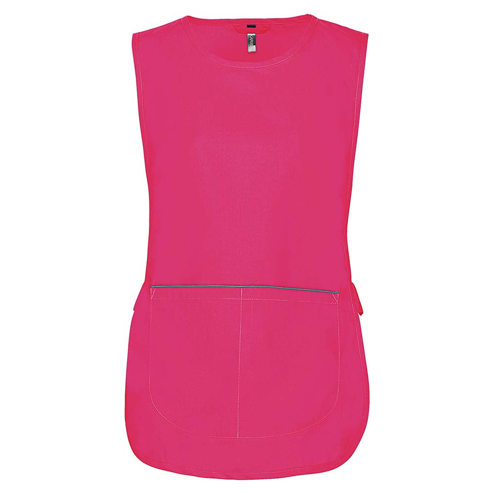 Tablier de cuisine femme personnalisé fuchsia - La Star de la cuisine