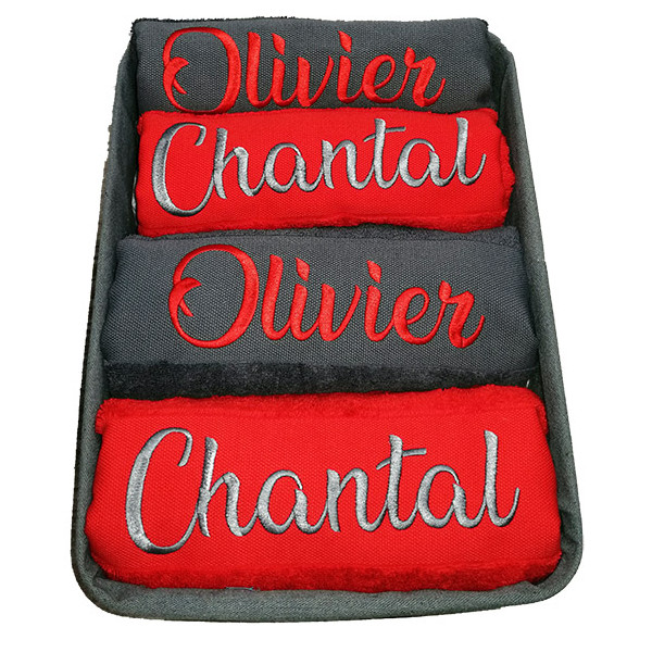 Coffret draps et serviettes de bain personnalisés