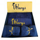 Coffret drap de bain + serviette de bain personnalisés + gants