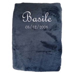 Couverture ou plaid 180X220 cm personnalisé adulte
