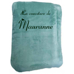 Couverture ou plaid 180X220 cm personnalisé adulte