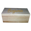 Coffret en bois personnalisé