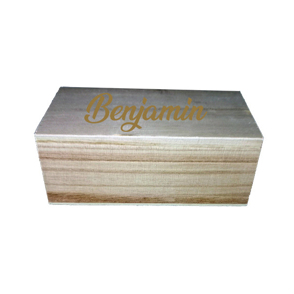 Coffret en bois personnalisé