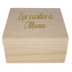 Coffret en bois personnalisé