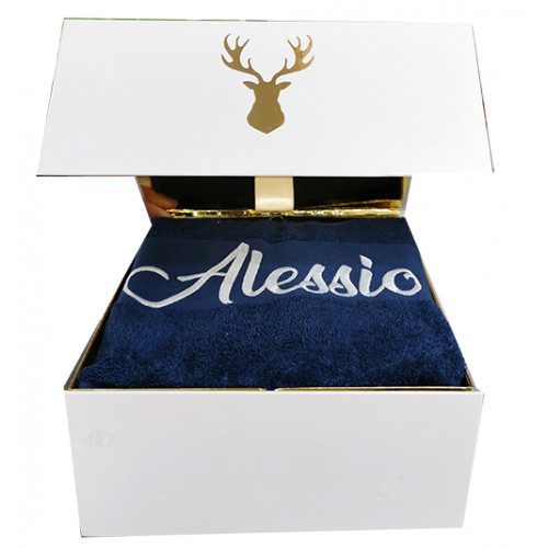Coffret drap de bain personnalisé