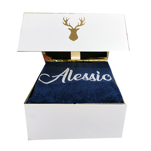 Coffret drap de bain personnalisé