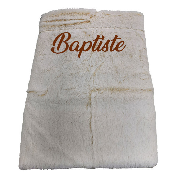 Couverture polaire personnalisée