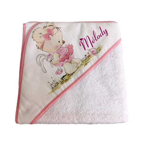 Sortie de bain personnalisée