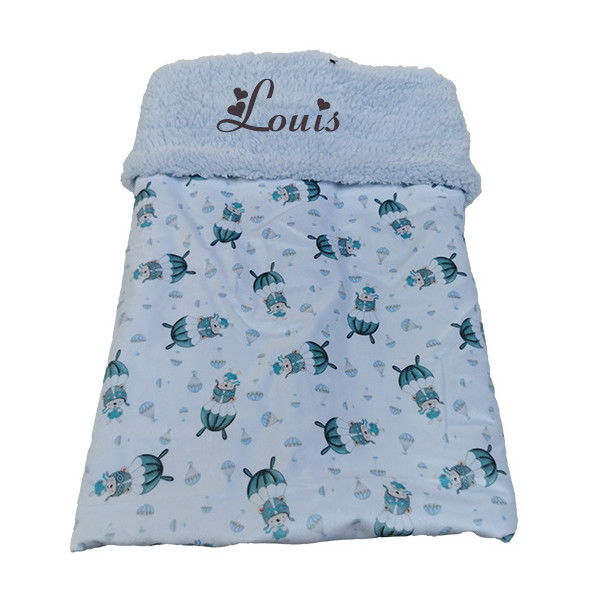 Couverture polaire personnalisée