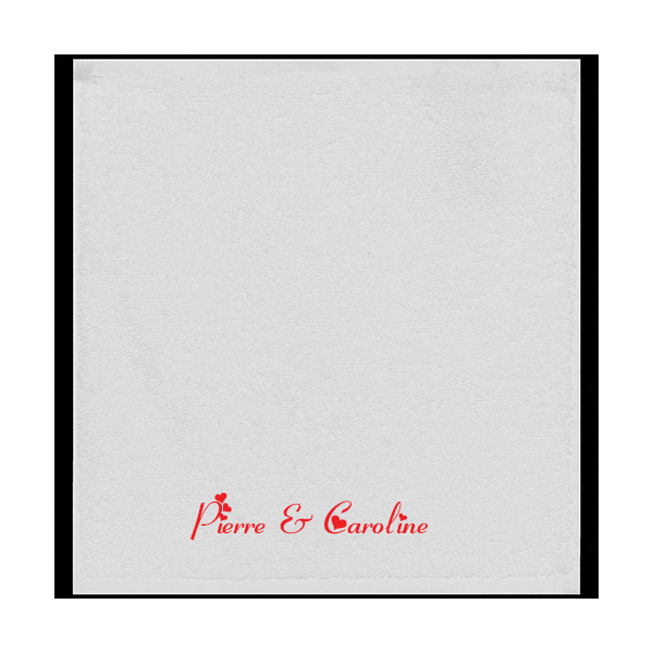 La serviette Invitée personnalisée