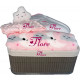 Corbeille cadeau naissance personnalisé
