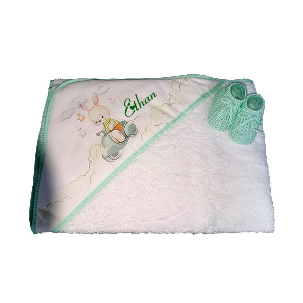 Sortie de bain personnalisée