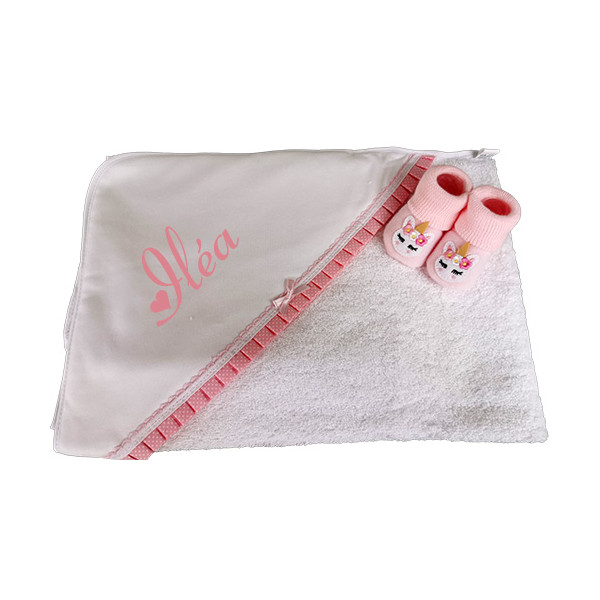 Sortie de bain personnalisée