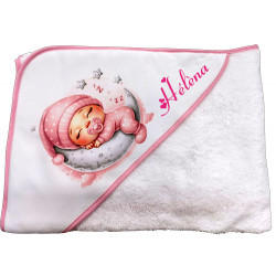 Sortie de bain personnalisée