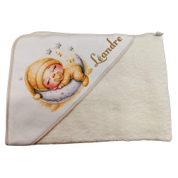 Sortie de bain personnalisée