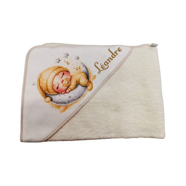 Sortie de bain personnalisée