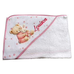 Sortie de bain personnalisée