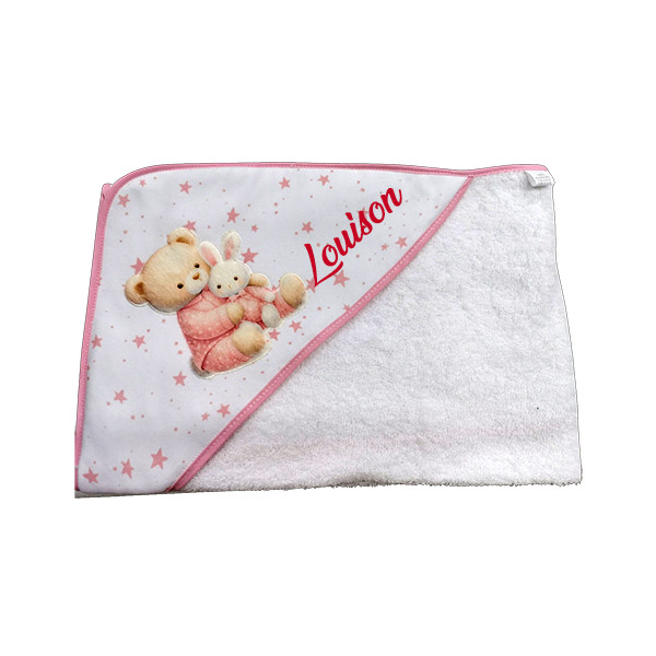 Sortie de bain personnalisée