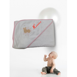 Sortie de bain personnalisée