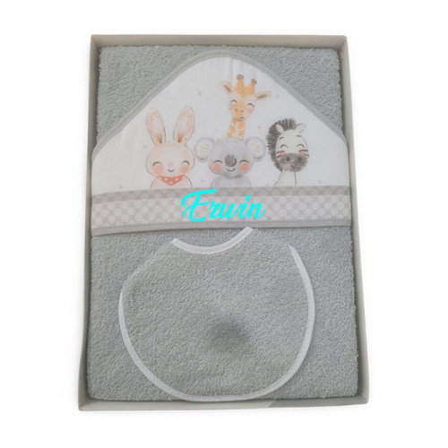 Sortie de bain personnalisée