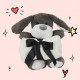 Couverture Polaire unie et sa Peluche personnalisée 