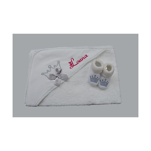 Sortie de bain personnalisée