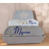 Corbeille cadeau naissance personnalisé