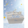 Corbeille cadeau naissance personnalisée