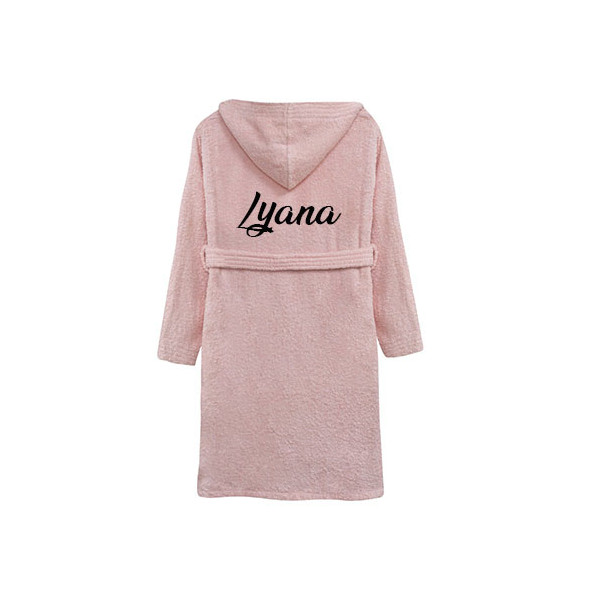 Peignoir de bain enfant personnalisé