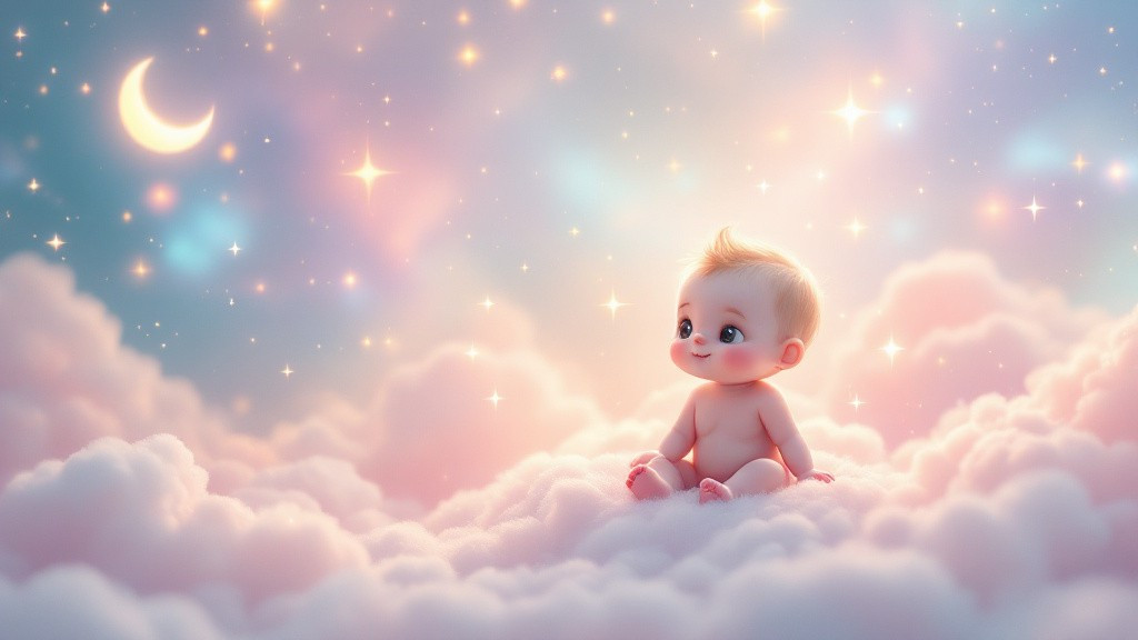 bébé ciel magique